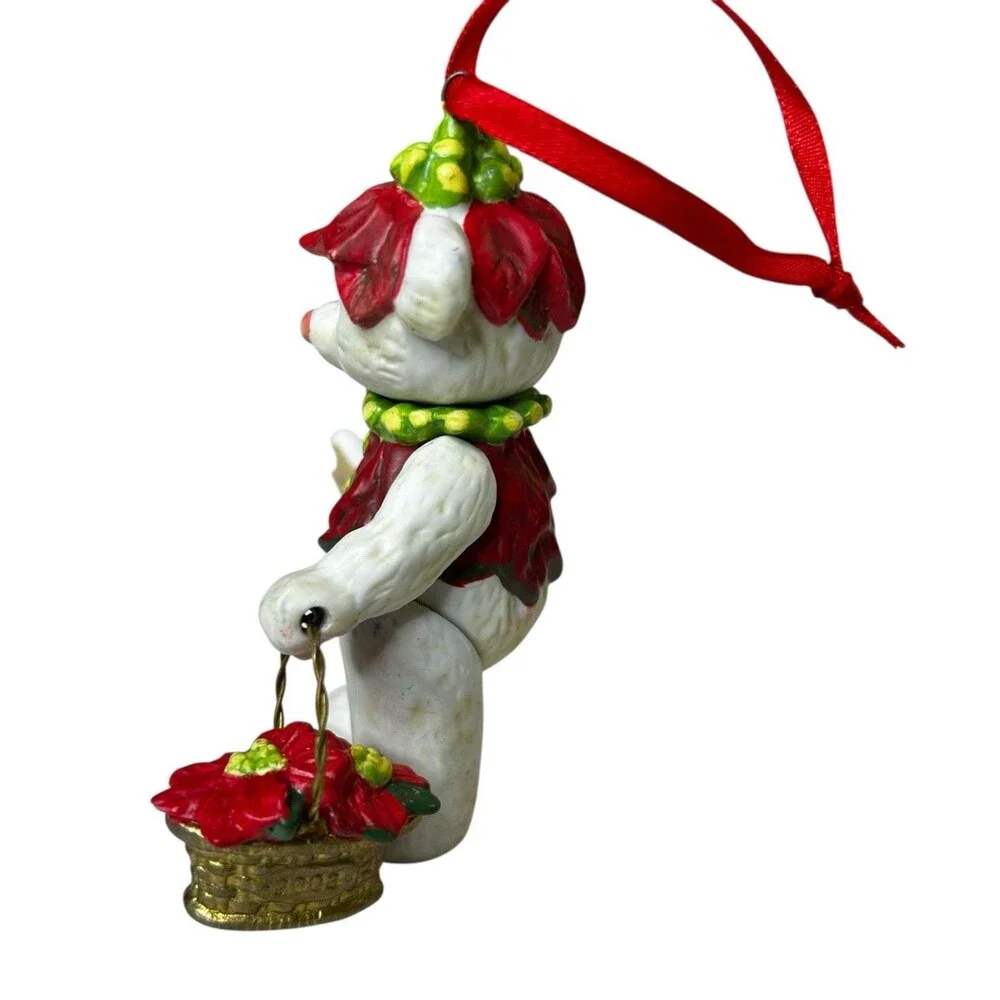 Vintage Hallmark Keepsake Ornament Gift Bearers 2002 Porcelain Collector's